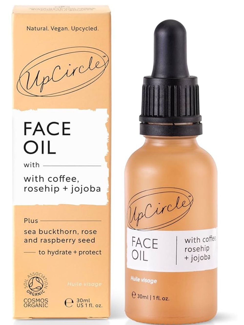 UpCircle Organic Face Serum With Coffee Oil 1oz